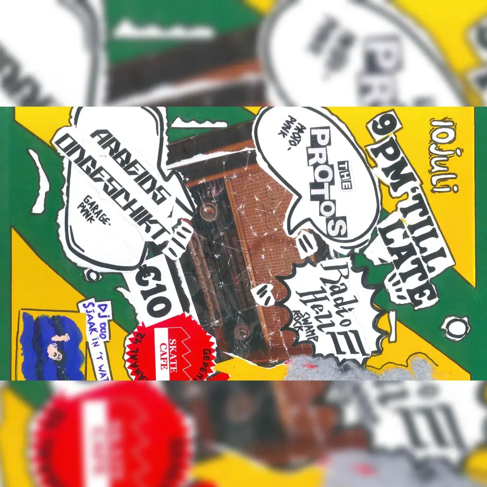 RADIO HELL , ARBEIDSONGESCHIKT , THE PROTO'S , PFAS , DJ WATERSJAAK